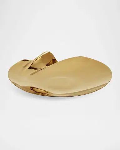 Zaha Hadid Design Serenity Stainless Steel Platter, Large | Thumbnail 2 Zaha Hadid Design Serenity Stainless Steel Platter, Large | Thumbnail 2