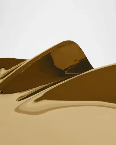 Zaha Hadid Design Serenity Stainless Steel Platter, Large | Thumbnail 3 Zaha Hadid Design Serenity Stainless Steel Platter, Large | Thumbnail 3