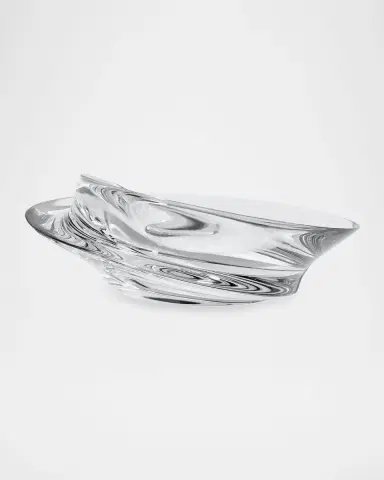 Zaha Hadid Design Swirl Crystal Bowl, Small | Thumbnail 3 Zaha Hadid Design Swirl Crystal Bowl, Small | Thumbnail 3