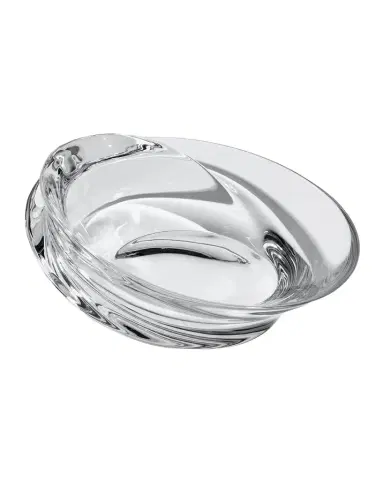 Zaha Hadid Design Swirl Crystal Bowl, Small | Thumbnail 1 Zaha Hadid Design Swirl Crystal Bowl, Small | Thumbnail 1