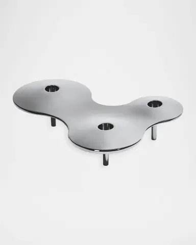 Zaha Hadid Design Cell Stainless Steel Triple Candle Holder | Thumbnail 3 Zaha Hadid Design Cell Stainless Steel Triple Candle Holder | Thumbnail 3