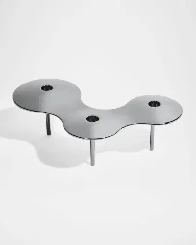 Zaha Hadid Design Cell Stainless Steel Triple Candle Holder | Thumbnail 3 Zaha Hadid Design Cell Stainless Steel Triple Candle Holder | Thumbnail 3