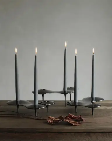 Zaha Hadid Design Cell Stainless Steel Triple Candle Holder | Thumbnail 4 Zaha Hadid Design Cell Stainless Steel Triple Candle Holder | Thumbnail 4