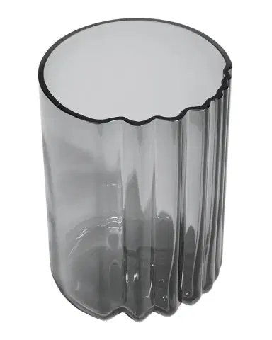 Zaha Hadid Design Pulse 8.5" Wide Glass Vase | Thumbnail 1 Zaha Hadid Design Pulse 8.5" Wide Glass Vase | Thumbnail 1