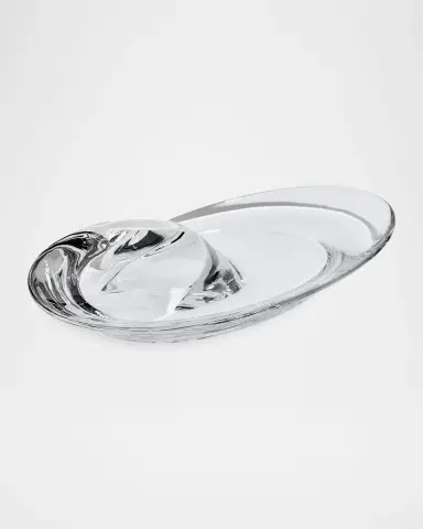 Zaha Hadid Design Swirl Crystal Bowl, Large | Thumbnail 2 Zaha Hadid Design Swirl Crystal Bowl, Large | Thumbnail 2