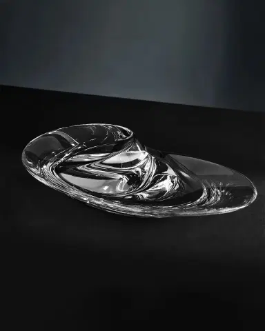 Zaha Hadid Design Swirl Crystal Bowl, Large | Thumbnail 4 Zaha Hadid Design Swirl Crystal Bowl, Large | Thumbnail 4