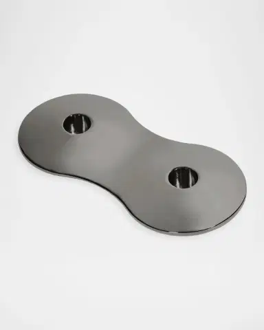 Zaha Hadid Design Cell Stainless Steel Double Candle Holder | Thumbnail 2 Zaha Hadid Design Cell Stainless Steel Double Candle Holder | Thumbnail 2