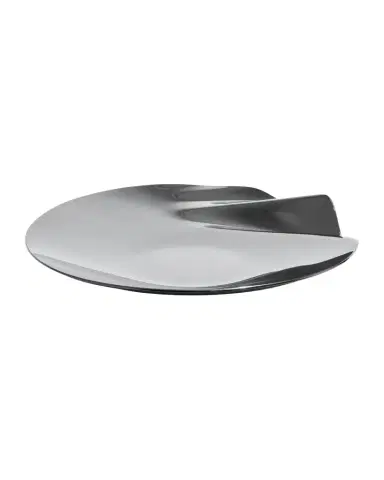 Zaha Hadid Design Serenity Stainless Steel Platter, Medium | Thumbnail 1 Zaha Hadid Design Serenity Stainless Steel Platter, Medium | Thumbnail 1