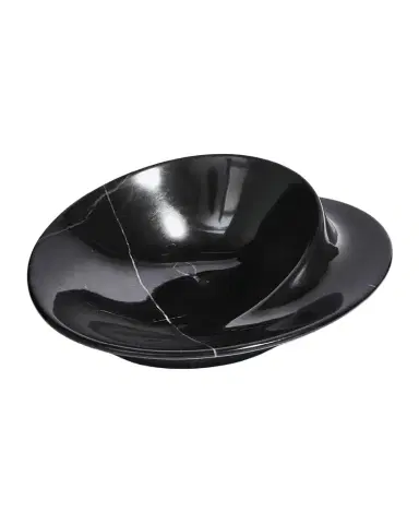 Zaha Hadid Design Swirl Marble Bowl, Small | Thumbnail 1 Zaha Hadid Design Swirl Marble Bowl, Small | Thumbnail 1