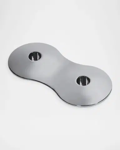 Zaha Hadid Design Cell Stainless Steel Double Candle Holder | Thumbnail 2 Zaha Hadid Design Cell Stainless Steel Double Candle Holder | Thumbnail 2