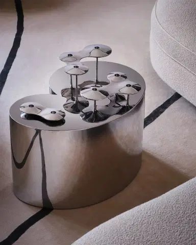 Zaha Hadid Design Cell Stainless Steel Double Candle Holder | Thumbnail 3 Zaha Hadid Design Cell Stainless Steel Double Candle Holder | Thumbnail 3