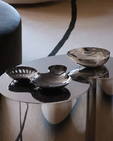 Zaha Hadid Design Cell Stainless Steel Triple Bowl | Thumbnail 4 Zaha Hadid Design Cell Stainless Steel Triple Bowl | Thumbnail 4
