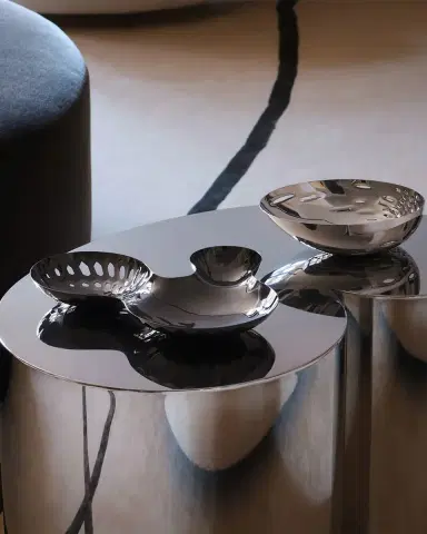 Zaha Hadid Design Cell Stainless Steel Triple Bowl | Thumbnail 7 Zaha Hadid Design Cell Stainless Steel Triple Bowl | Thumbnail 7