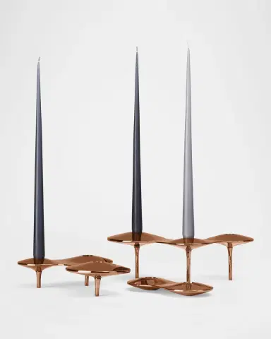 Zaha Hadid Design Cell Stainless Steel Triple Candle Holder | Thumbnail 4 Zaha Hadid Design Cell Stainless Steel Triple Candle Holder | Thumbnail 4