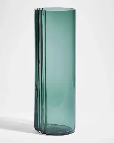 Zaha Hadid Design Pulse 14" Tall Glass Vase | Thumbnail 2 Zaha Hadid Design Pulse 14" Tall Glass Vase | Thumbnail 2