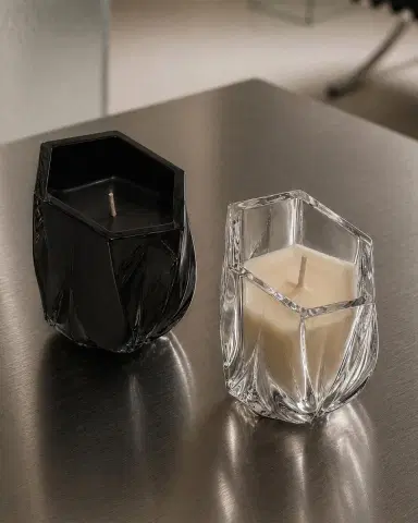 Zaha Hadid Design Shimmer 4 oz. Scented Candles, Set of 2 | Thumbnail 3 Zaha Hadid Design Shimmer 4 oz. Scented Candles, Set of 2 | Thumbnail 3