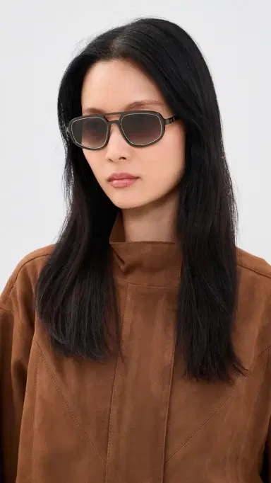 Krewe Jordan Sunglasses Bronze Metallic/12k One Size | Thumbnail 3 Krewe Jordan Sunglasses Bronze Metallic/12k One Size | Thumbnail 3