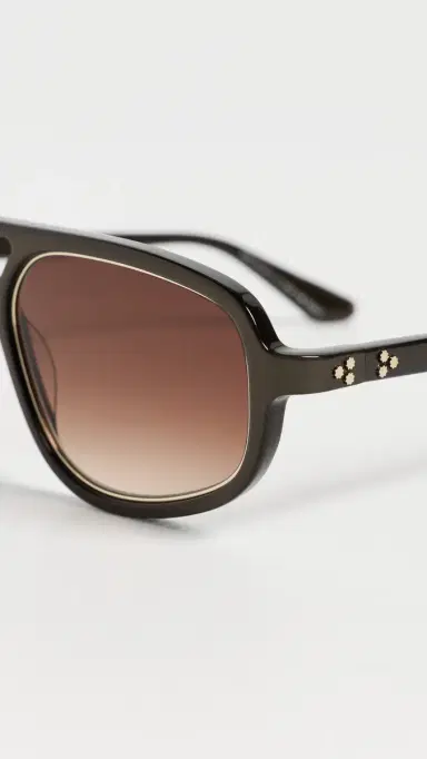 Krewe Jordan Sunglasses Bronze Metallic/12k One Size | Thumbnail 5 Krewe Jordan Sunglasses Bronze Metallic/12k One Size | Thumbnail 5