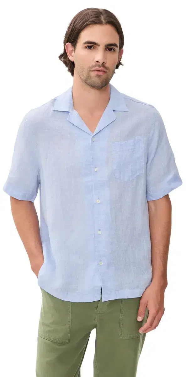 Angelo Linen hirt Baby Blue Angelo Linen hirt Baby Blue