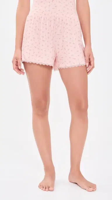 Z Supply Better Off Ditsy Shorts Rosewater | Thumbnail 2 Z Supply Better Off Ditsy Shorts Rosewater | Thumbnail 2