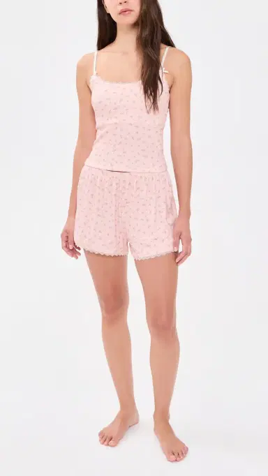 Z Supply Better Off Ditsy Shorts Rosewater | Thumbnail 5 Z Supply Better Off Ditsy Shorts Rosewater | Thumbnail 5