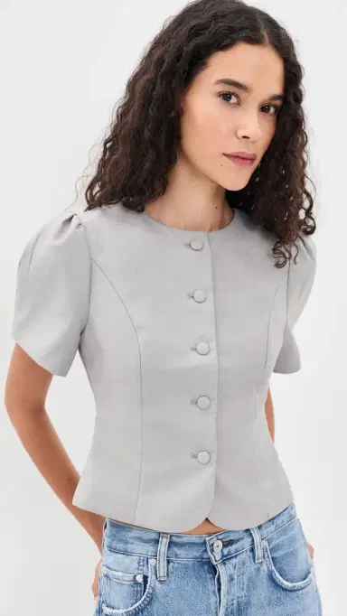 Lioness Femme Blouse Grey | Thumbnail 2 Lioness Femme Blouse Grey | Thumbnail 2