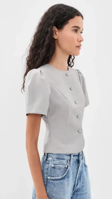 Lioness Femme Blouse Grey | Thumbnail 4 Lioness Femme Blouse Grey | Thumbnail 4