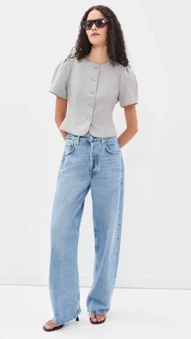 Lioness Femme Blouse Grey | Thumbnail 5 Lioness Femme Blouse Grey | Thumbnail 5