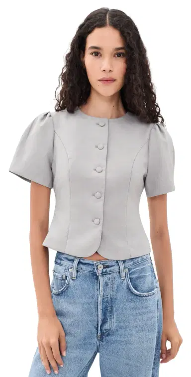 Lioness Femme Blouse Grey | Thumbnail 1 Lioness Femme Blouse Grey | Thumbnail 1