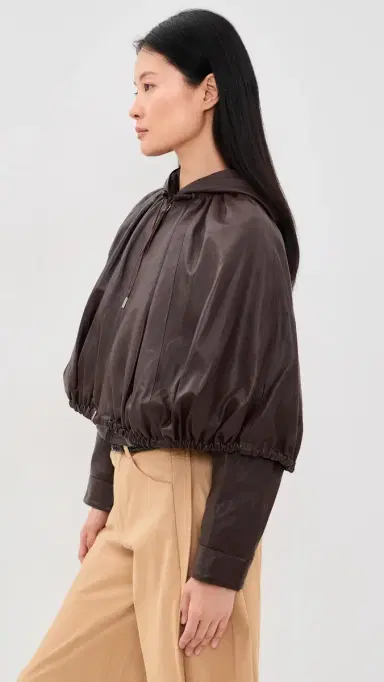 Sea Thompson Leather Cape Jacket | Thumbnail 4 Sea Thompson Leather Cape Jacket | Thumbnail 4