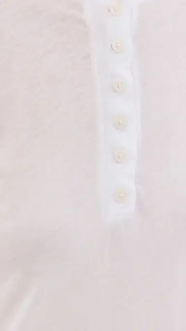 ALL THREE Gaia Tissue Cotton Henley Top | Thumbnail 6 ALL THREE Gaia Tissue Cotton Henley Top | Thumbnail 6