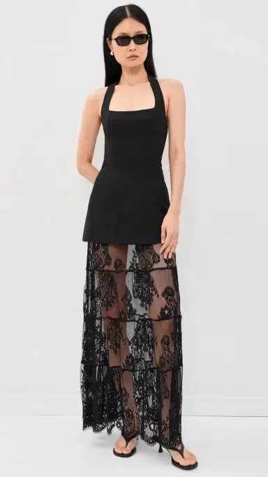 Runaway The Label Enola Tiered Lace Maxi Skirt | Thumbnail 5 Runaway The Label Enola Tiered Lace Maxi Skirt | Thumbnail 5