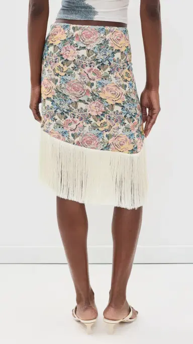Yellow the Label Gretchen Jacquard Skirt Floral | Thumbnail 3 Yellow the Label Gretchen Jacquard Skirt Floral | Thumbnail 3