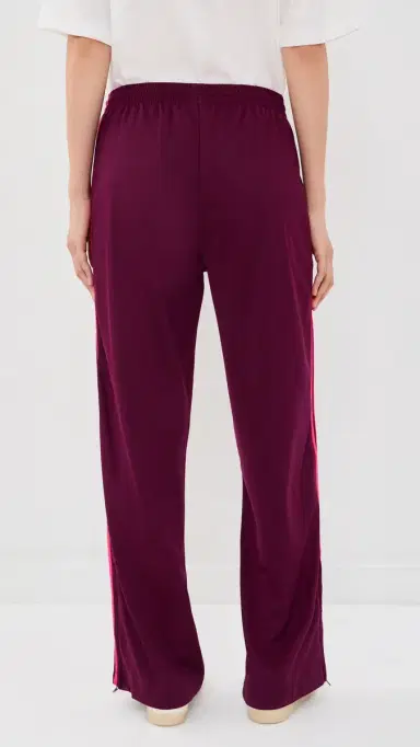 Adidas Firebird Loose Track Pants Maroon/Power Pink S | Thumbnail 3 Adidas Firebird Loose Track Pants Maroon/Power Pink S | Thumbnail 3