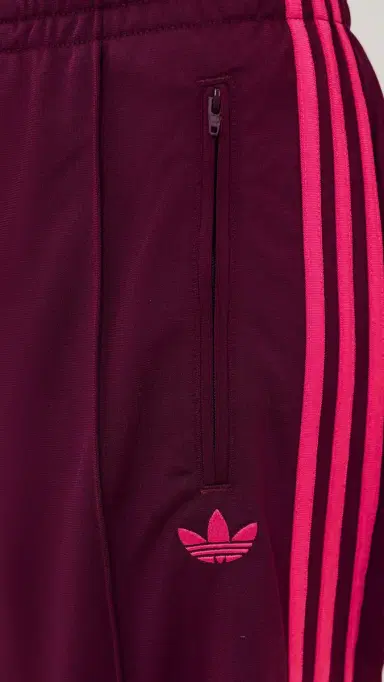 Adidas Firebird Loose Track Pants Maroon/Power Pink S | Thumbnail 6 Adidas Firebird Loose Track Pants Maroon/Power Pink S | Thumbnail 6