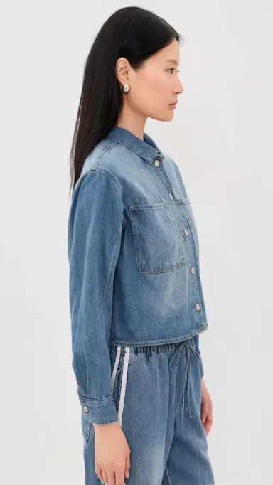 Z Supply Erin Denim Jacket Dreamstate | Thumbnail 4 Z Supply Erin Denim Jacket Dreamstate | Thumbnail 4