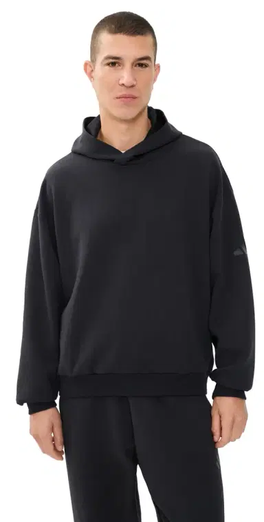 Adidas Soft Lux Hoodie | Thumbnail 1 Adidas Soft Lux Hoodie | Thumbnail 1