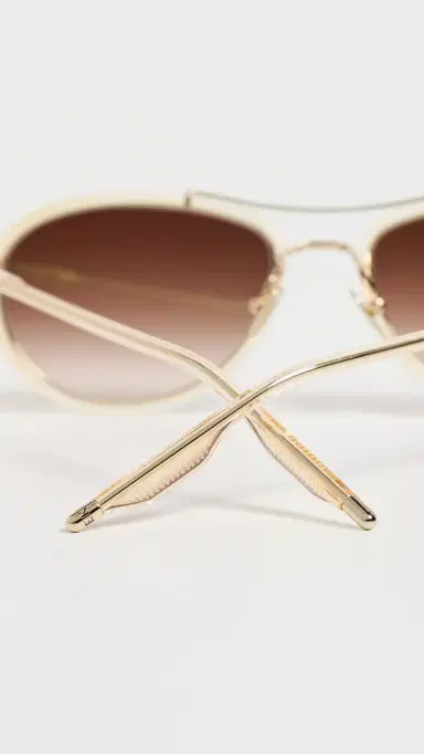 Krewe Dallas Sunglasses 12k Titanium/Champagne One Size | Thumbnail 5 Krewe Dallas Sunglasses 12k Titanium/Champagne One Size | Thumbnail 5