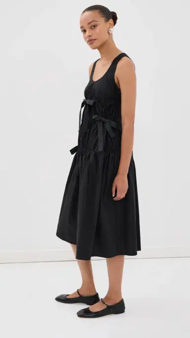 Cecilie Bahnsen Faye Dress Black | Thumbnail 4 Cecilie Bahnsen Faye Dress Black | Thumbnail 4