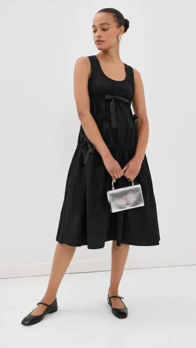 Cecilie Bahnsen Faye Dress Black | Thumbnail 5 Cecilie Bahnsen Faye Dress Black | Thumbnail 5