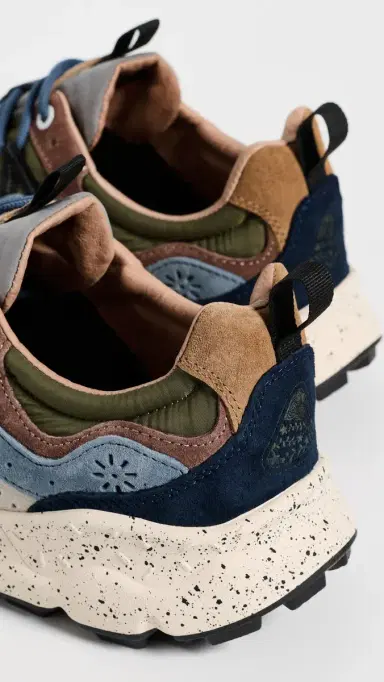 Flower Mountain Yamano 3 Sneakers Navy/Light Brown/Grey | Thumbnail 3 Flower Mountain Yamano 3 Sneakers Navy/Light Brown/Grey | Thumbnail 3