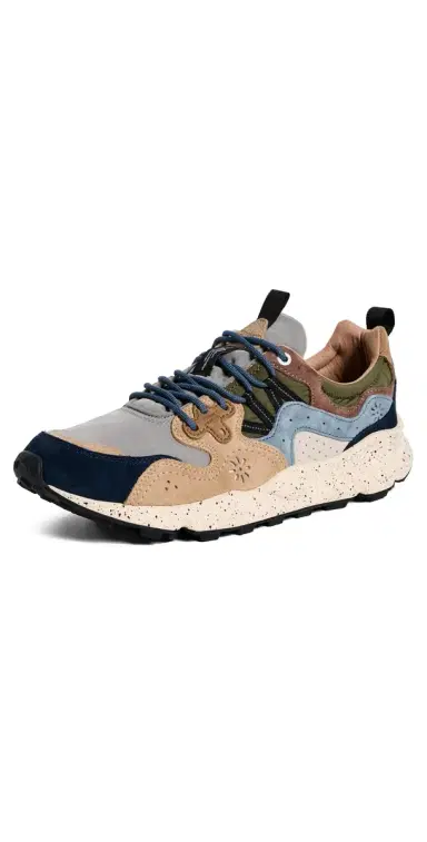 Flower Mountain Yamano 3 Sneakers Navy/Light Brown/Grey | Thumbnail 1 Flower Mountain Yamano 3 Sneakers Navy/Light Brown/Grey | Thumbnail 1