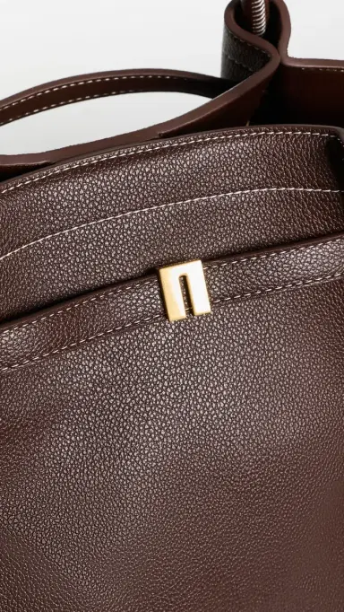 JW PEI Hana Large Tote Bag Dark Brown One Size | Thumbnail 5 JW PEI Hana Large Tote Bag Dark Brown One Size | Thumbnail 5
