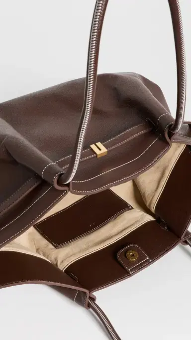 JW PEI Hana Large Tote Bag Dark Brown One Size | Thumbnail 6 JW PEI Hana Large Tote Bag Dark Brown One Size | Thumbnail 6