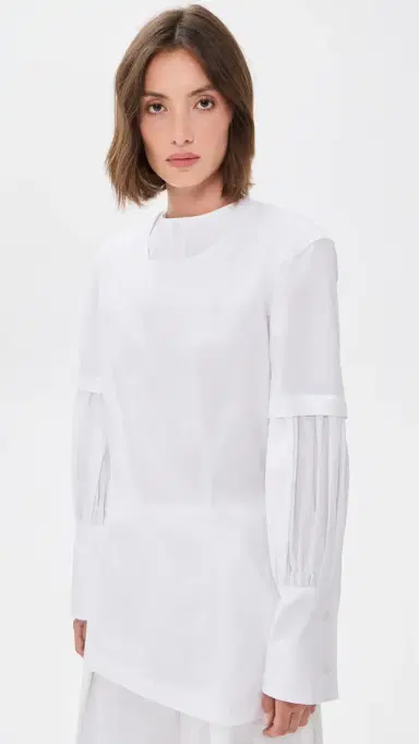 The Latest Camicia Doppia Blouse White M | Thumbnail 2 The Latest Camicia Doppia Blouse White M | Thumbnail 2
