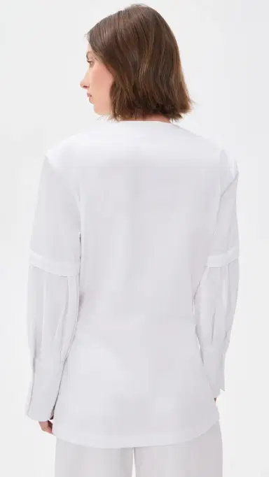 The Latest Camicia Doppia Blouse White M | Thumbnail 3 The Latest Camicia Doppia Blouse White M | Thumbnail 3