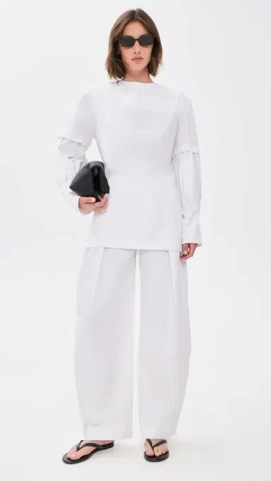The Latest Camicia Doppia Blouse White M | Thumbnail 5 The Latest Camicia Doppia Blouse White M | Thumbnail 5