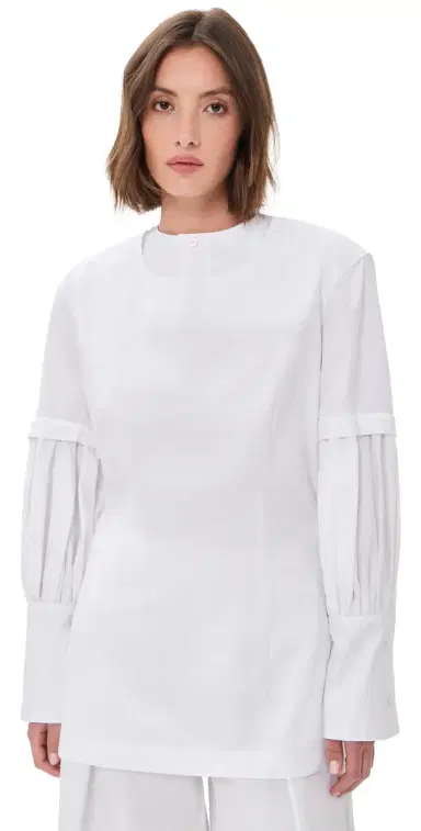 The Latest Camicia Doppia Blouse White M | Thumbnail 1 The Latest Camicia Doppia Blouse White M | Thumbnail 1