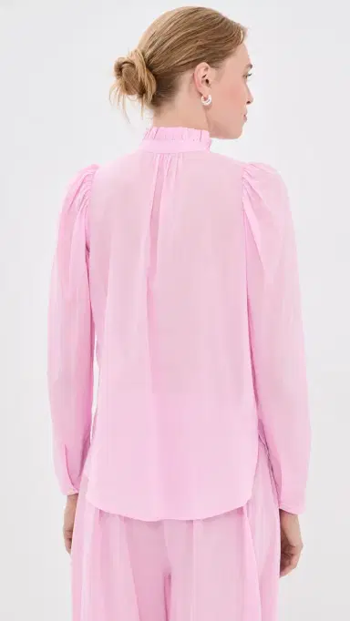 ALIX OF BOHEMIA Artemis Button Down Shirt ight Pink | Thumbnail 3 ALIX OF BOHEMIA Artemis Button Down Shirt ight Pink | Thumbnail 3