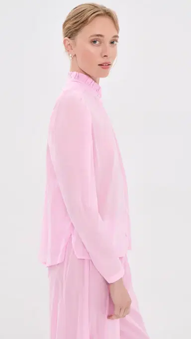 ALIX OF BOHEMIA Artemis Button Down Shirt ight Pink | Thumbnail 4 ALIX OF BOHEMIA Artemis Button Down Shirt ight Pink | Thumbnail 4